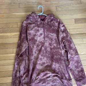 Lululemon Tie-dye red city sweat sweater size XL
